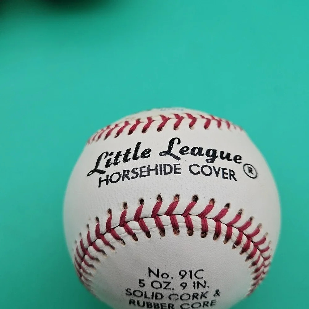 Vintage DeBeer Baseball Lot Of 9 No. 91C Little League With Original‎ Box